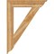 Ekena Millwork Traditional Traditional Rough Sawn Bracket, Western Red Cedar, 6"W x 36"D x 48"H BKT06X36X48TRA01RWR - alternate 3